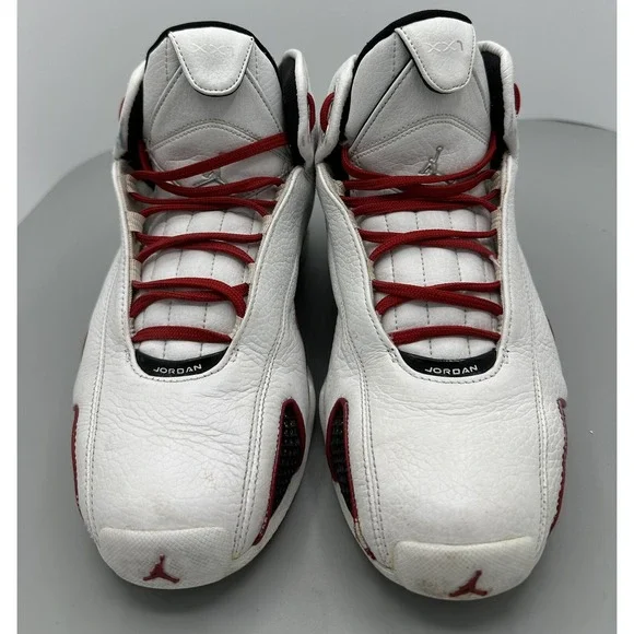 Air Jordan 21 OG GS 'White Varsity Red' 313039-161 Size 6 Youth